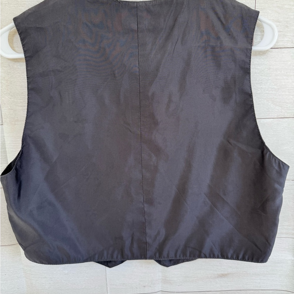GAP patchwork patterned tie vest - Picture 4 of 4